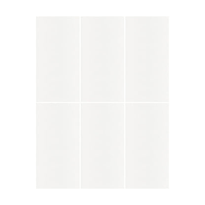 Cerámica Muro - White Frost Plus Acetinado 30x59 Rectificado