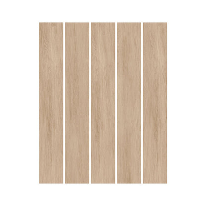 Cerámica Piso - Rieti Café Mate 19x120 Rectificado