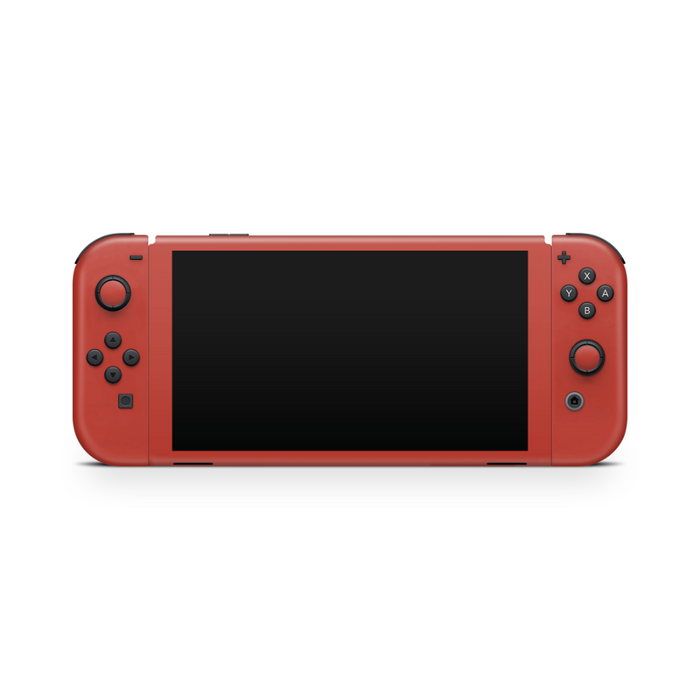 Cherry Red Nintendo Switch OLED Decal Skin