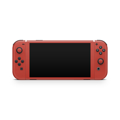 Cherry Red Nintendo Switch OLED Decal Skin