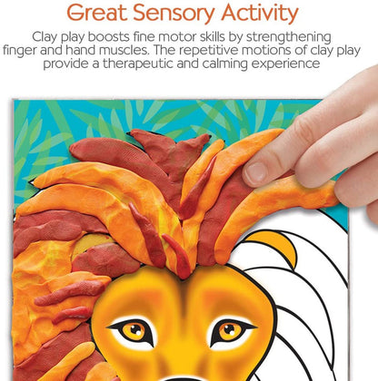 Coloring with Clay