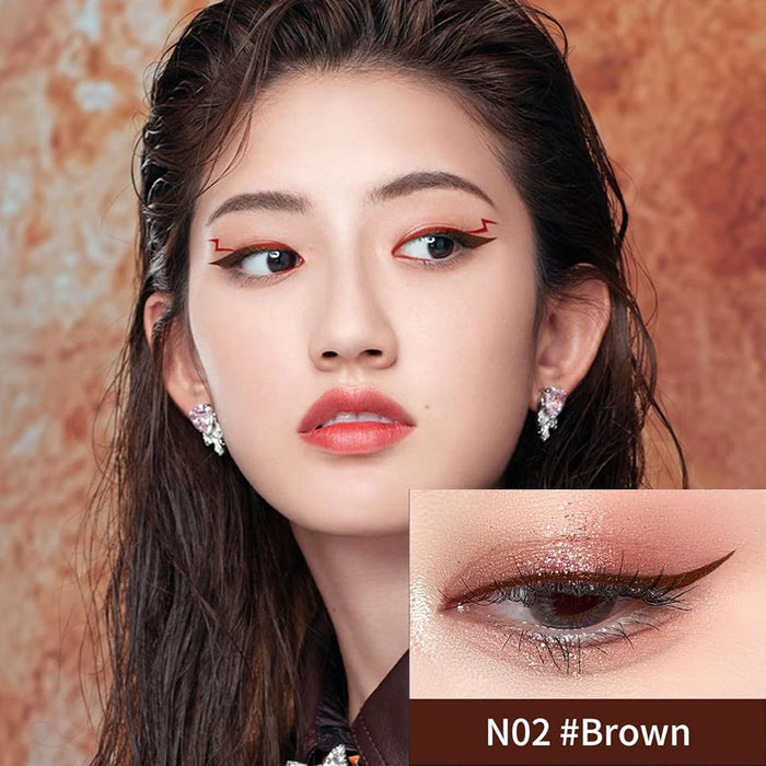 Colorkey Collage Small Silver Tube Colored Eyeliner N02