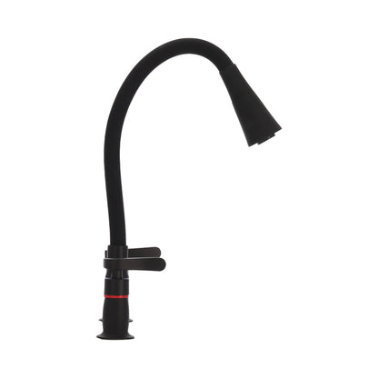 Combinación Lavaplatos Flexible Biletti Flessi Negro Mate