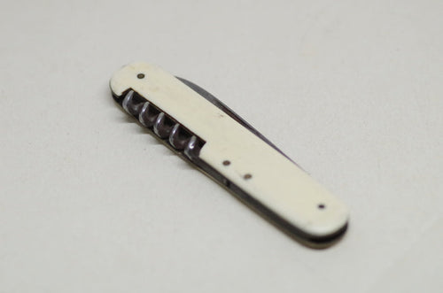 Cream Pocket Knife