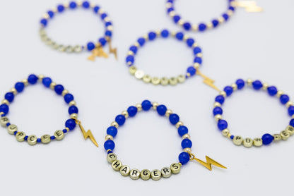 Custom Beaded Bracelet by Katiedid Creations