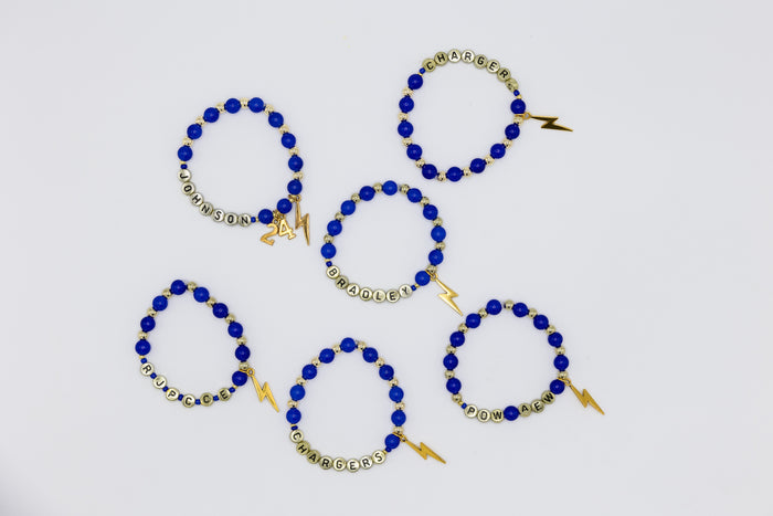 Custom Beaded Bracelet by Katiedid Creations