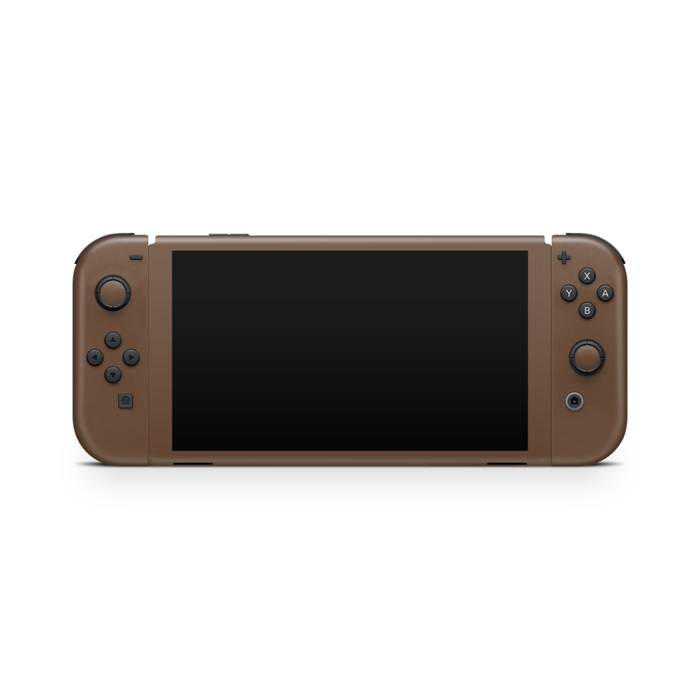 Dark Chocolate Nintendo Switch OLED Decal Skin