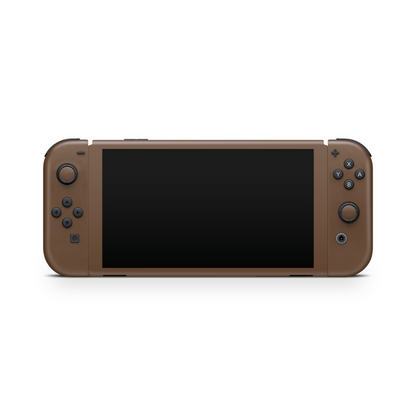 Dark Chocolate Nintendo Switch OLED Decal Skin