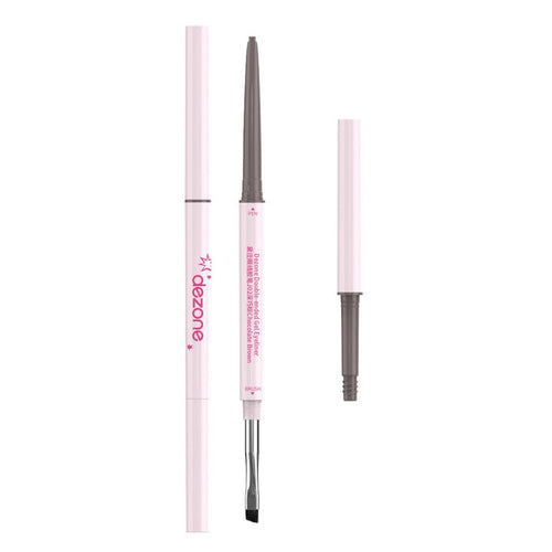 Dezone Double-Ended Gel Eyeliner Set Full Size Refill J02 Chocolate Brown