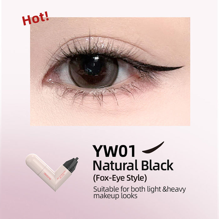 Dezone Eyeliner Stamp Pen Yw01 Natural Black