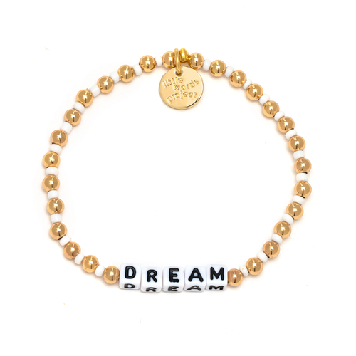 Dream Beaded Bracelet Gold Plated Magnolia