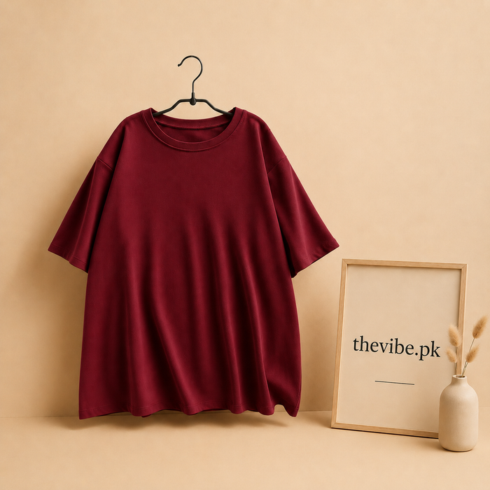 DROP SHOULD TEE SHIRT
