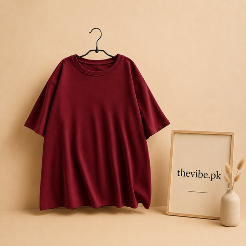 DROP SHOULD TEE SHIRT