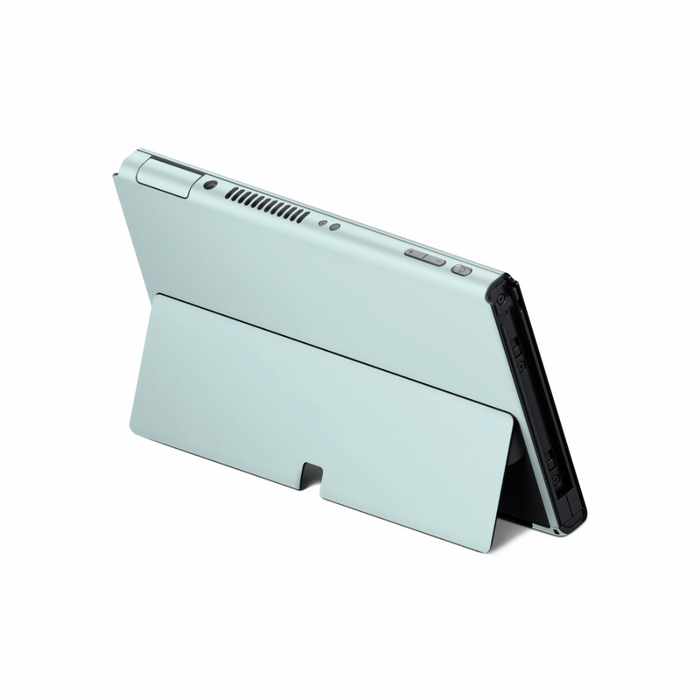 Dusty Blue Nintendo Switch OLED Decal Skin