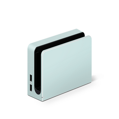 Dusty Blue Nintendo Switch OLED Decal Skin