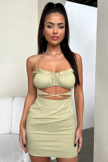 Eli Dress - Sage
