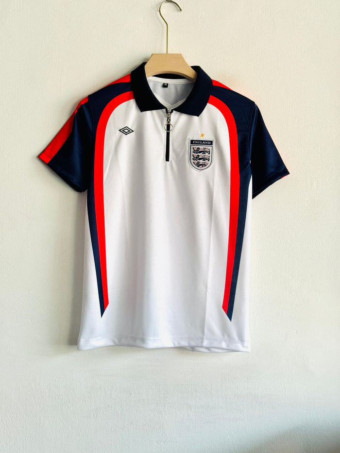 England 2004/06 Home Retro Three Lion Shirt