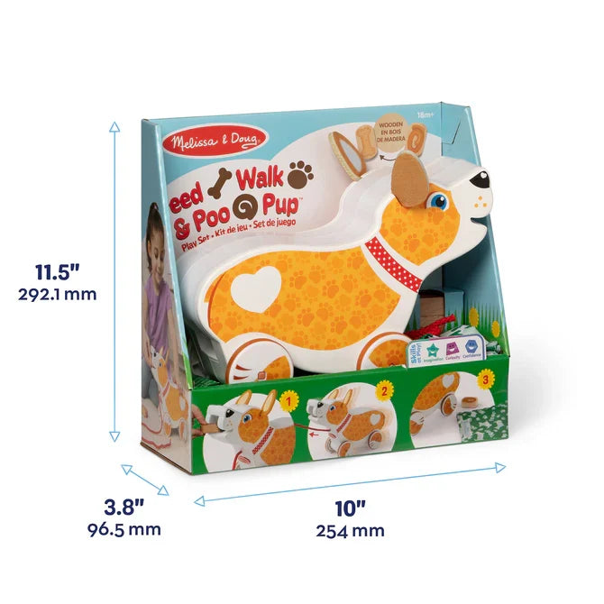 Feed, Walk, and Poo Pup