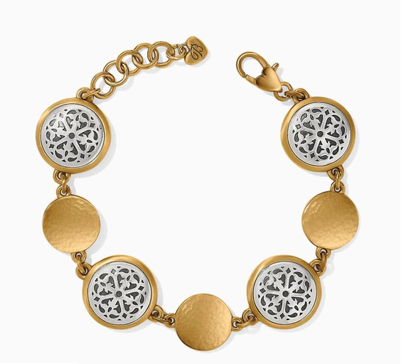 Ferrara Two Tone Luce Link Bracelet