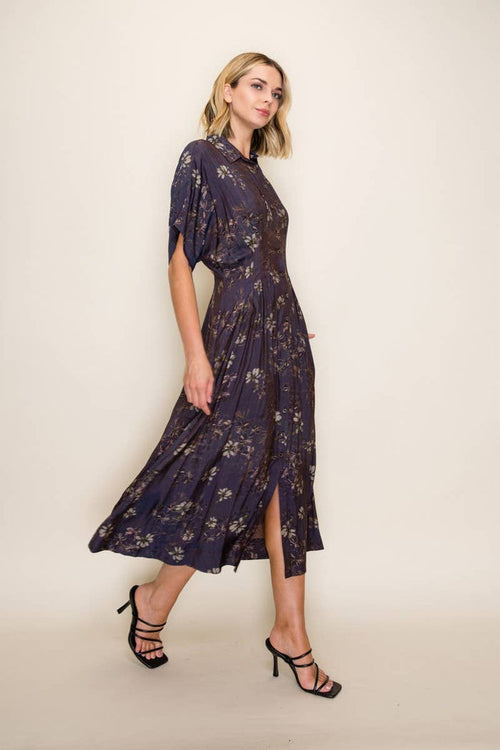 Floral Corset Bodice Dress