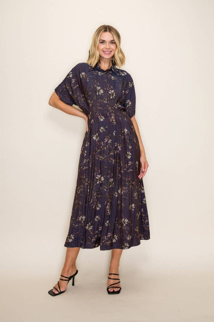 Floral Corset Bodice Dress