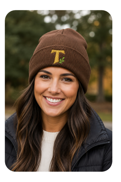 Franciscan Heart Tau Cross Beanie