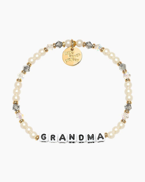 Grandma Beaded Bracelet Strand of Pearls