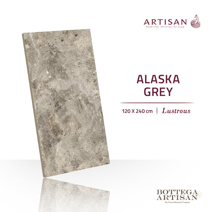 Granit Lamina Slab Artisan Alaska Grey Lustrous 120X240
