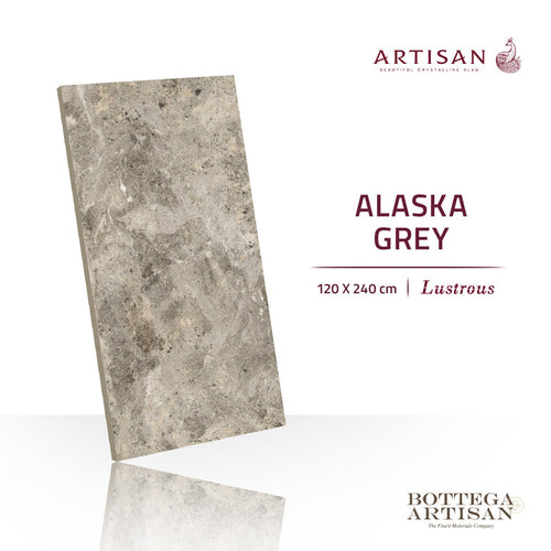 Granit Lamina Slab Artisan Alaska Grey Lustrous 120X240
