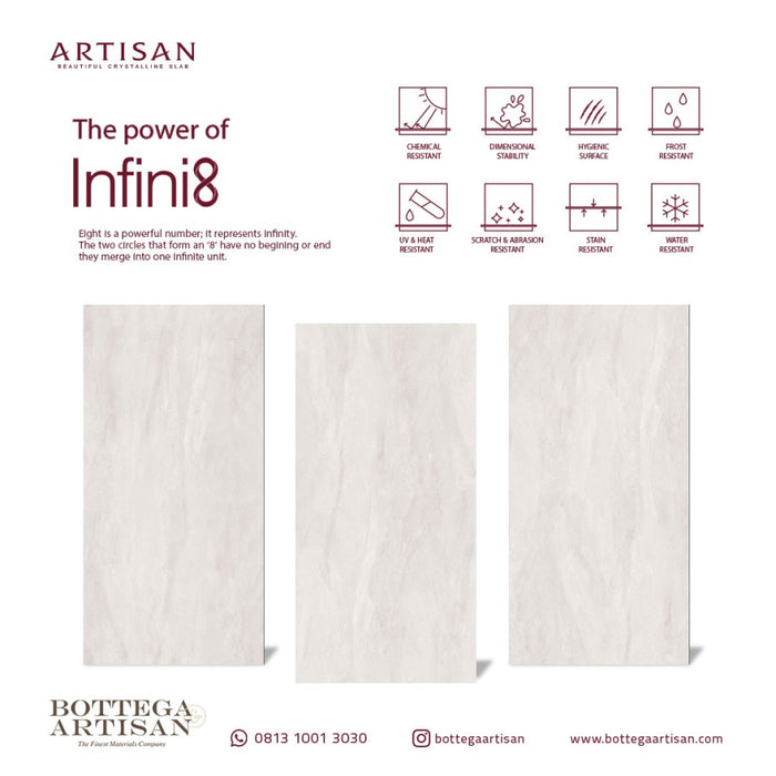 Granit Lamina Slab Artisan Castello Coin Mute 120X240