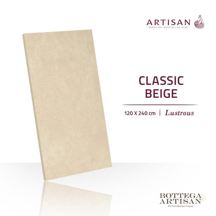 Granit Lamina Slab Artisan Classic Beige Lustrous 120X240
