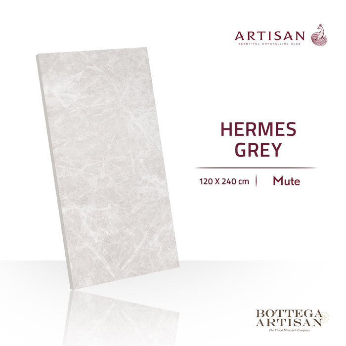 Granit Lamina Slab Artisan Hermes (Hearms) Grey Mute 120X240