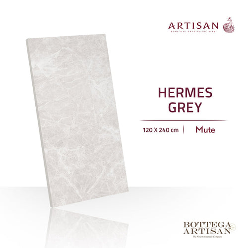 Granit Lamina Slab Artisan Hermes (Hearms) Grey Mute 120X240