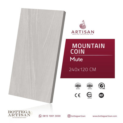 Granit Lamina Slab Artisan Mountain Coin Mute 120X240