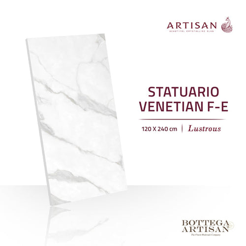 Granit Lamina Slab Artisan Statuario Venetian F-E Lustrous 120X240