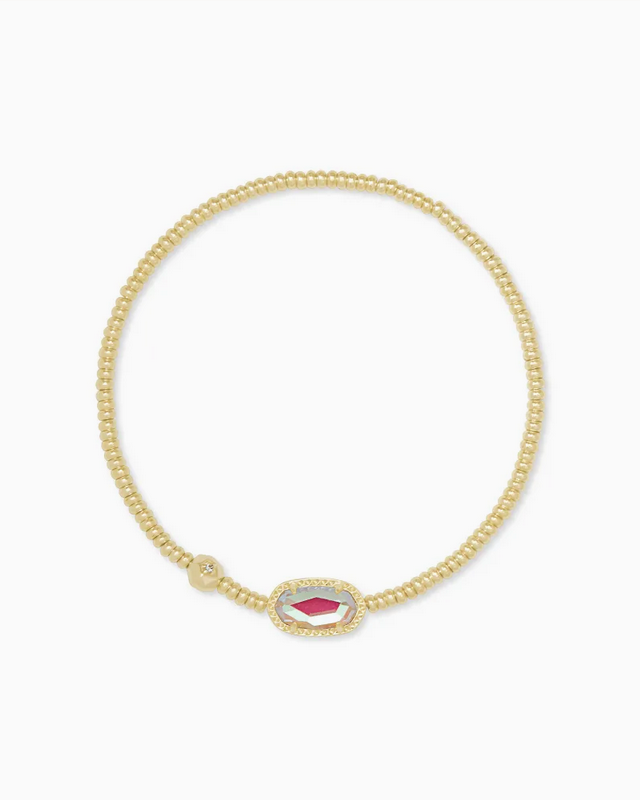 Grayson Stretch Bracelet Dichrotic Glass Gold