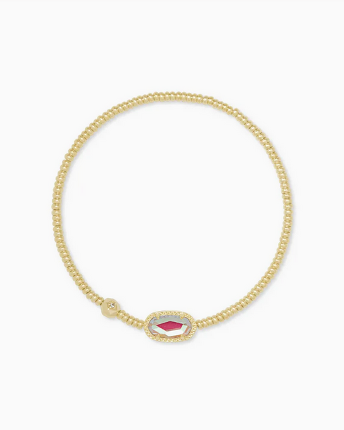 Grayson Stretch Bracelet Dichrotic Glass Gold