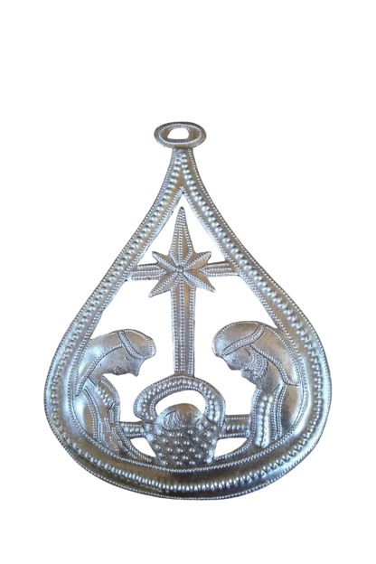 Handmade Haitian Nativity Ornament - Fair Trade