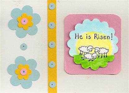 He is Risen Rubber Stamp 2467C