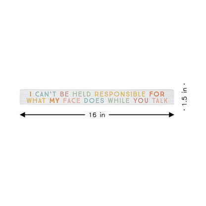 Held Responsible - Talking Sticks