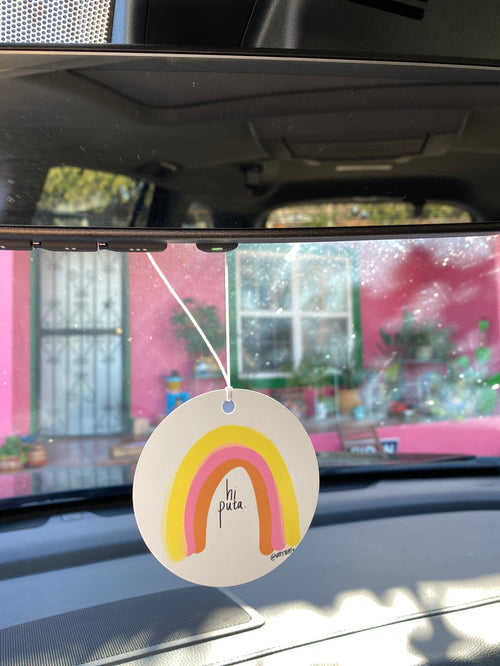 Hi Puta Car Charm