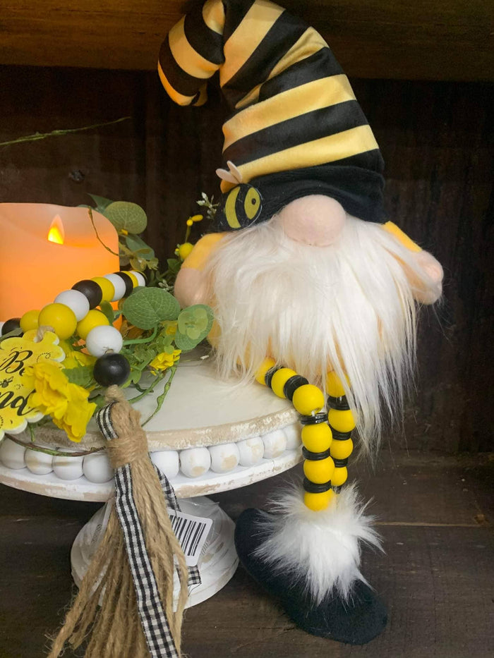 Honey Bee 16in Sitter with Beaded Legs