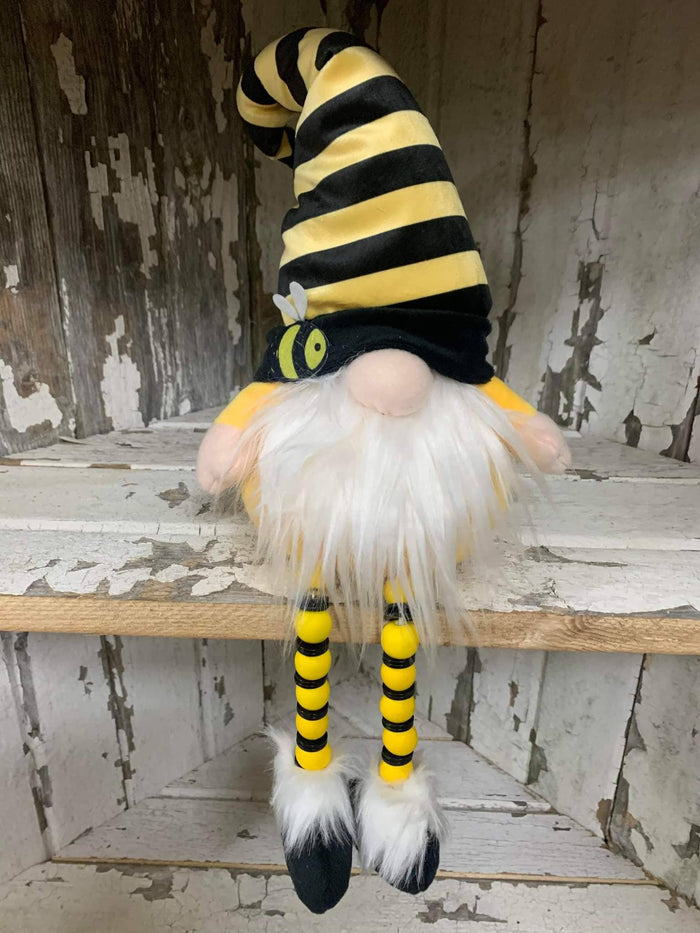 Honey Bee 16in Sitter with Beaded Legs