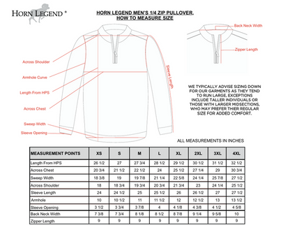 Horn Legend 1/4 Zip, navy white microstripe, stacked Hs embroidered