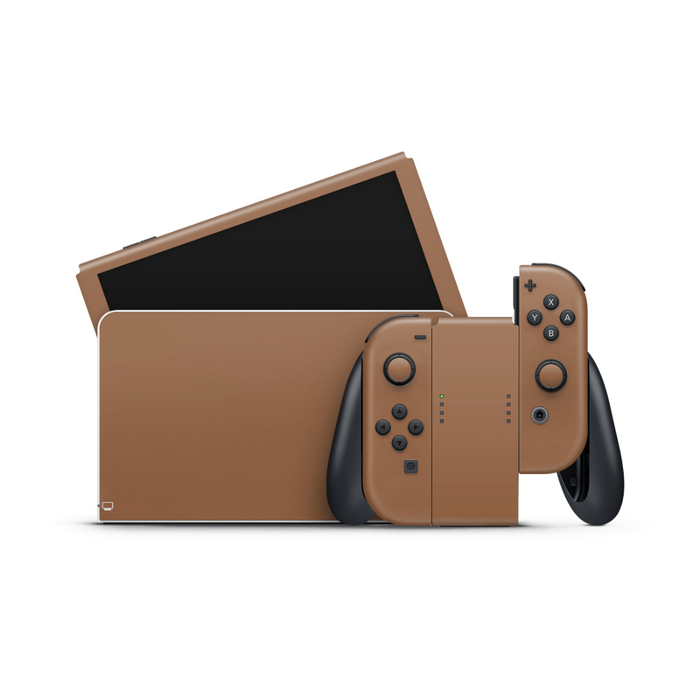 Hot Chocolate Nintendo Switch OLED Decal Skin