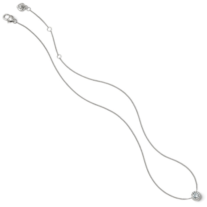 Illumina Solitaire Necklace SILVER