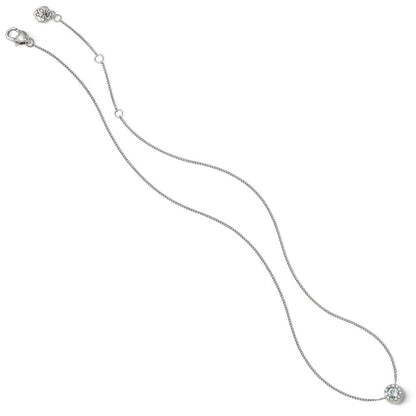 Illumina Solitaire Necklace SILVER