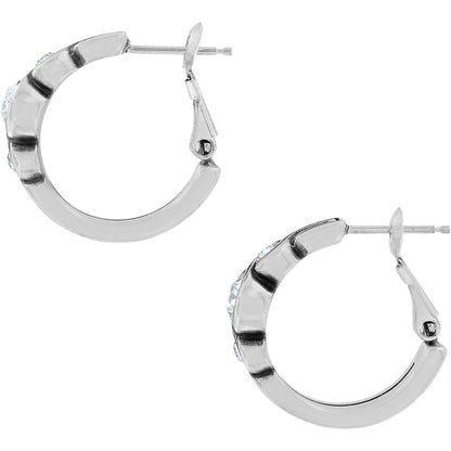Infinity Sparkle  Hoop Earrings