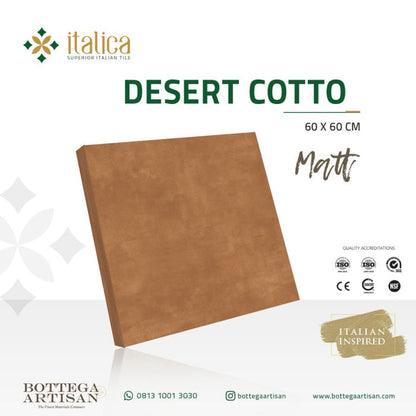 Italica GraniteTile Desert Cotto Matt  60x60 cm