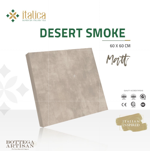 Italica GraniteTile Desert Smoke Matt  60x60 cm